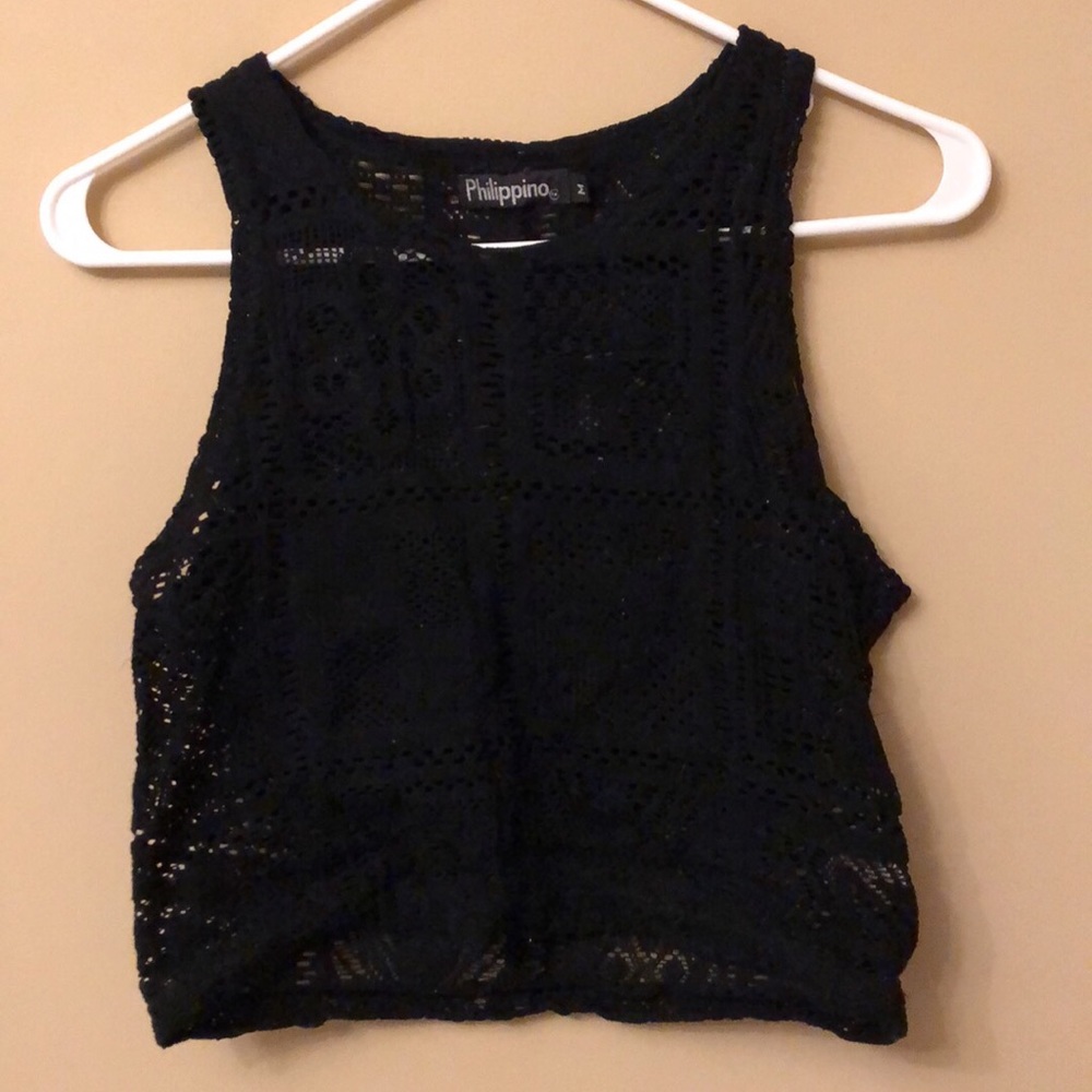 See through Crop Top